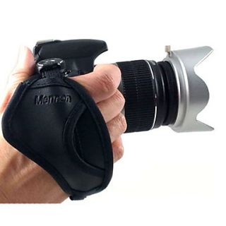 USD $ 10.29   MENNON Leather Hand Grip Strap for CANON 60D 550D and