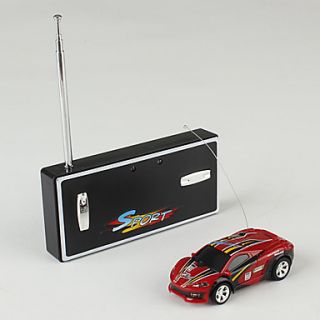 USD $ 11.79   Wltoys 1:63 Mini Radio Control Racing Car (Black and Red