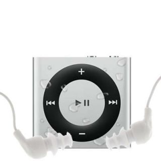 Waterproof iPod Shuffle by Audioflood Silver 5th Gen