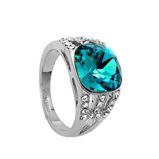 EUR € 9.65   anneau de mode de cristal sertie de diamants (couleurs
