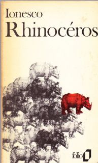 Rhinoceros Ionesco Pièce 3 Actes Collection Folio Texte Intégral