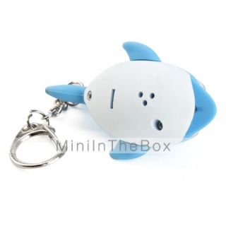 USD $ 2.79   Dolphin Keychain with LED Flashlight and Sound Effects