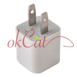 USB AC Power Charger Adapter for Apple iPod iPhone 3G