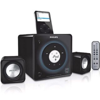 Philips Micro iPod Dock Docking Station Speaker Hi Fi System