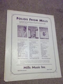 words by irving mills and mitchell parish and music by duke ellington