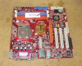 PC Chips P23G Ver 3 0 Socket 775 ATX Motherboard as Is