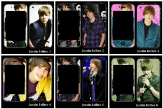 Justin Bieber Apple iPod Touch 2nd 3rd 4th Skin Case