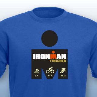 Ironman Triathlon Finisher Heavy Cotton T Shirt