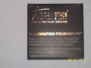 IT Cosmetics Celebration Foundation Full Coverage anti aging