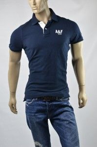  Fitch A&F Polo T Shirt Iroquois Mnt SZ L Muscle Shirts NWT Slim