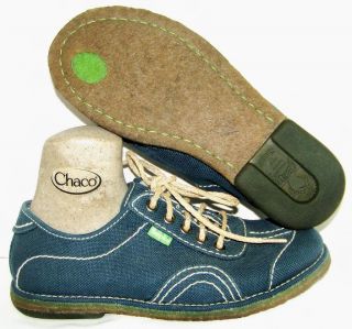 Simple Green Toe Oxfords Shoes Men US 8 EU 40 5 Blue Canvas