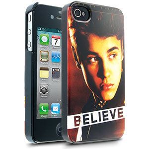 iPhone 4 4S Justin Bieber Limited Edition Believe Case