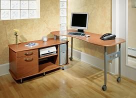 VQV Office Furniture Mayline Napoli Reception Desk NRSB
