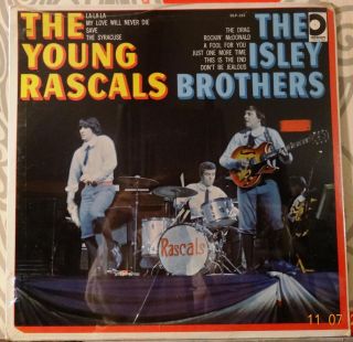 The Young Rascals The Isley Brothers Original 1966 US LP Still SEALED