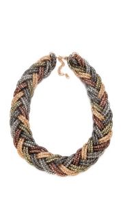 Bop Bijoux Braided Weave Necklace