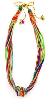 Sequence Knot Extension Long Necklace