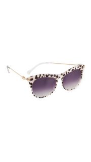 Elizabeth and James Limited Edition Leopard Fairfax Sunglasses