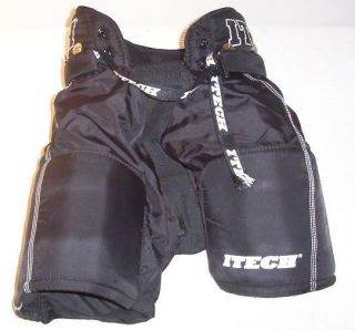 Itech HP 1000 Youth Junior Black Hockey Pants Size L