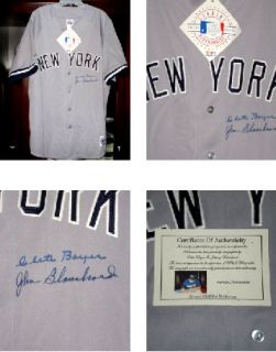 1961 New York Yankees Autographed Jersey w Proof