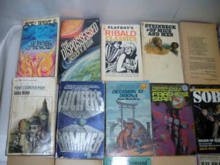 Huge Lot Vintage 1960s Pulp Science Fiction Sci Fi Paperback Books 70