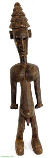 Bamana Standing Male Figure Mali L African 27 5 Inch