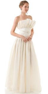 Fancy Norma Strapless Gown with Belt