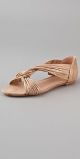Loeffler Randall Mignon Twist Flat Sandals