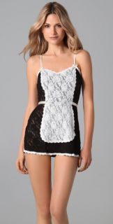 Hanky Panky French Maid Babydoll with G String