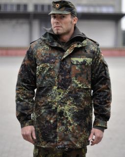 German Army Field Jacket Parka Flecktarn Camo New Unissued