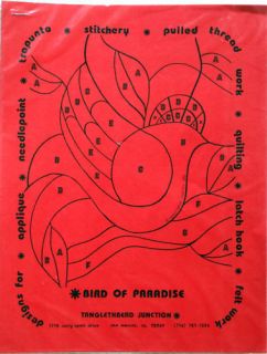 Pattern Quilt Margaret J Miller Bird of Paradise NIP