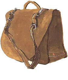 Peterman Counterfeit Mailbag Leather Messenger Bag
