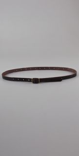 Linea Pelle Vintage Skinny Belt