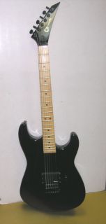 Black Jackson Charvel Guitar in Original Charvel Case