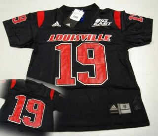 New Louisville Cardinals Adidas 12 Football Jersey Youth Medium
