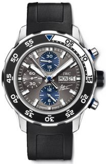 New IWC Aquatimer Chronograph Jacques Yves Cousteau Edition Mens Watch
