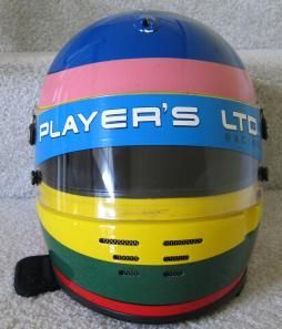 Jacques Villeneuve Autographed Arai Race Used Helmet