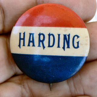 1920 Cox vs Harding 1964 LBJ vs Goldwater Miller Campaign Pinback