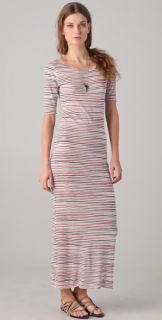 Shine Board Striped Maxi Dress