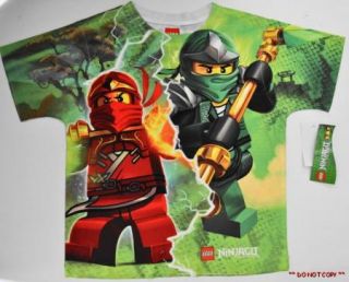 New Boys Lego Ninjago Lloyd T Shirt Size 4 5 6 7 8 10 12