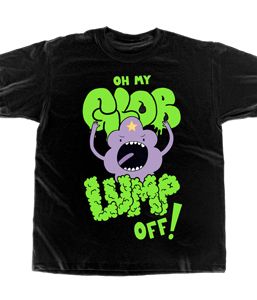 Adventure Time with Finn Jake LSP Lump Off T Shirt Licensed Adult
