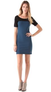 Juicy Couture Fitted Colorblock Dress