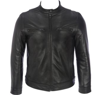 Wilsons Leather Smooth Lamb Moto Jacket zNI