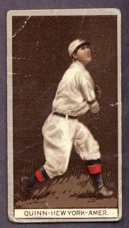 1912 T207 Jack Quinn New York Yankees Nice