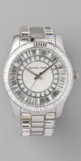 Michael Kors Silver Watch with Crystals