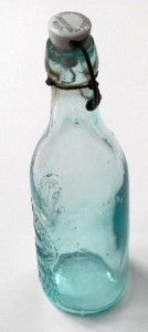 Antique Soda Bottle JOHN IMBESCHEID JAMAICA PLAINS MASS. BIMAL