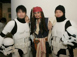 Captain Jack Sparrow Costume Pirates of Caribbeans POTC Halloween Prop