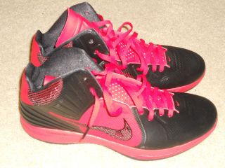 James Jones Miami Heat Game Used Black Nike Shoes Sz 17 2012 Champions