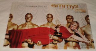 Two Page 2011 Fox TV Ad Emmy Awards Jane Lynch