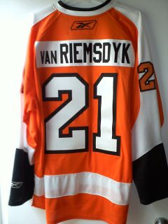   Reebok Premier Philadelphia Flyers 21 James van Riemsdyk NHL jersey