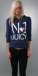 Juicy Couture #1 Juicy Fleece Pullover Hoodie